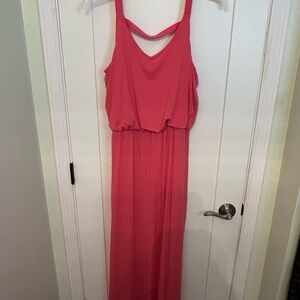 Maurices Coral Maxi Dress